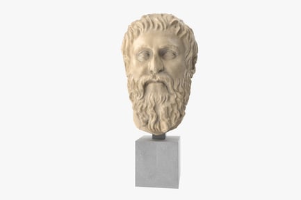 Preview: Plato Bust: Classical Philosopher Sculpture
