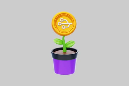 Preview: Usb connector flower pot plant