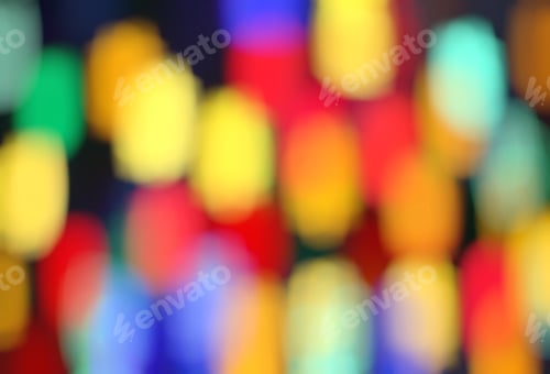 Preview: Bright background with colorful blurred pattern