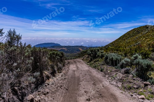Preview: Mount Kenya Lake Ellis Kenya Landscapes Panoramic scenic Views Plants Vegtations