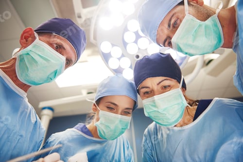 Preview: Surgeons Working in an Operating Room Environment