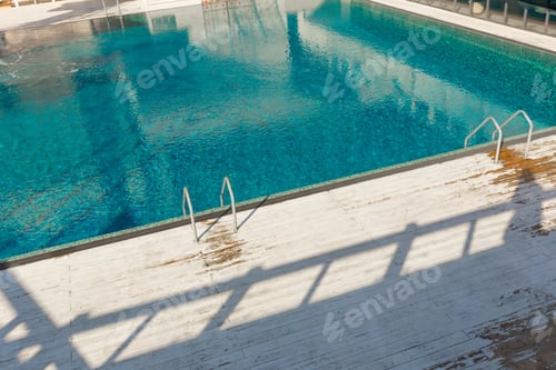 Preview: Swimming pool with stair at hotel