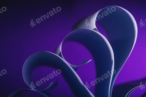 Preview: white paper on each other on dark purple