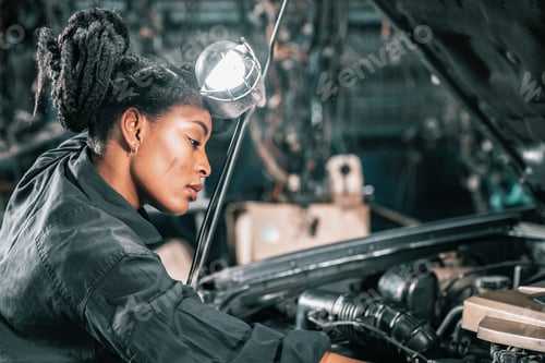 Preview: Auto mechanics check battery, diagnose issues, repair,replace parts. Inspect electrical components.