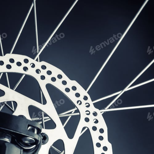 Preview: Disk brake of a mountain bicycle