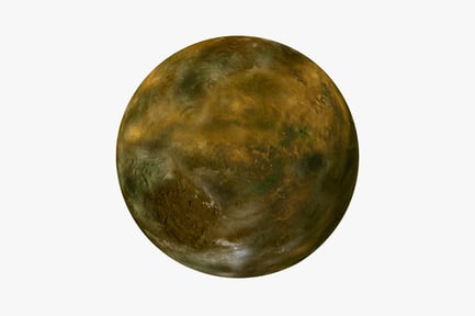 Preview: Spherical planet with jagged terrain