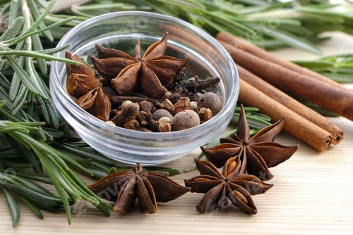 Preview: Bunch of rosemary and spice