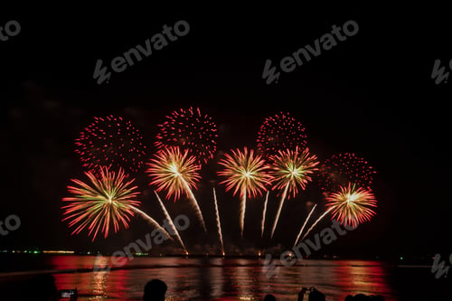 Preview: fireworks, celebration, exploding
