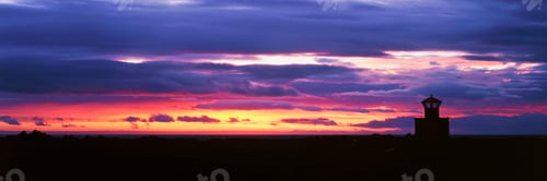 Preview: 51157,Skardsvik Lighthouse at Sunset