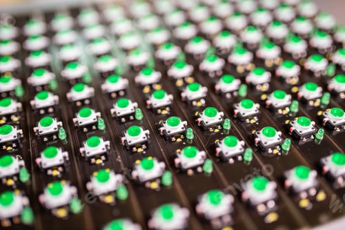Preview: Panel of LED light indicators is in the production