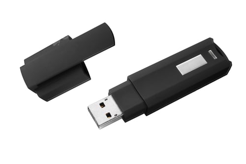 Preview: usb flash drive with copy space for sign