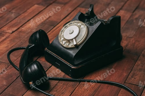 Preview: retro telephone communication classic style technology vintage