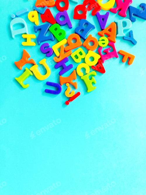 Preview: Colorful alphabets