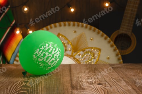 Preview: Festive background for the Cinco de Mayo and Mexican Independence Day celebrations.