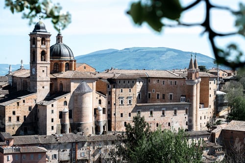 Preview: Ducal Palace, a Renaissance building in the Italian city of Urbino in the Marche