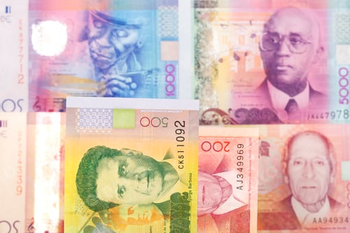 Preview: Cape Verdean escudo a business background