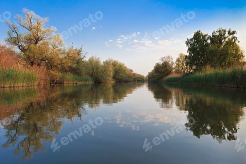 Preview: reflections on lake