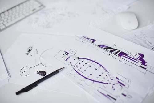 Preview: Sketches on workplace