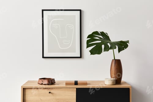 Preview: Stylish interior of living room