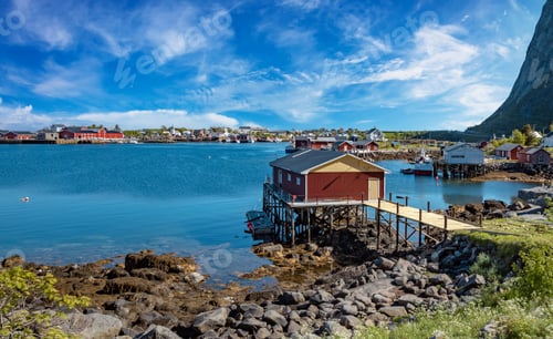 Preview: Lofoten is an archipelago in the county of Nordland, Norway.