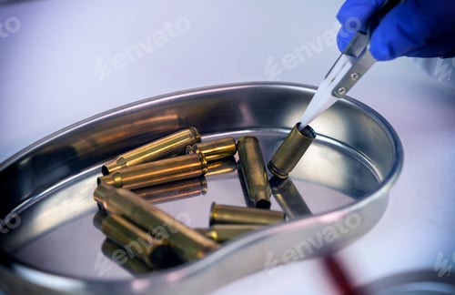 Preview: Criminalistic Laboratory, Bullet shell analysis