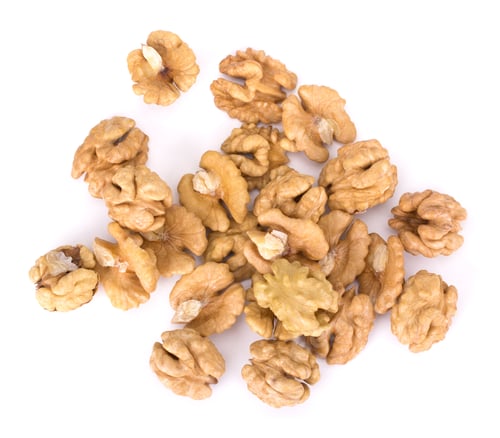 Preview: Walnuts isolated on white background