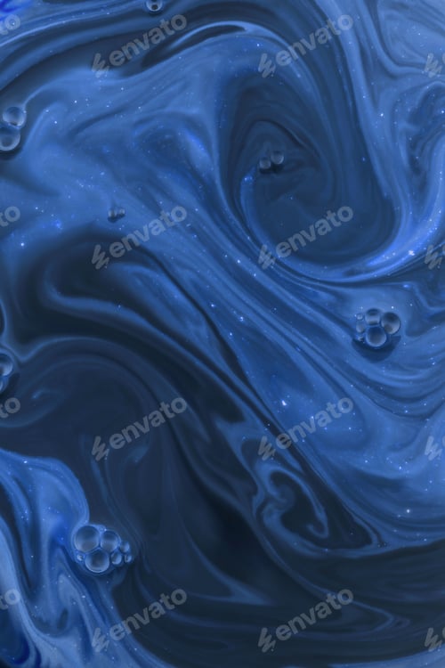 Preview: abstract dark texture with blue paint