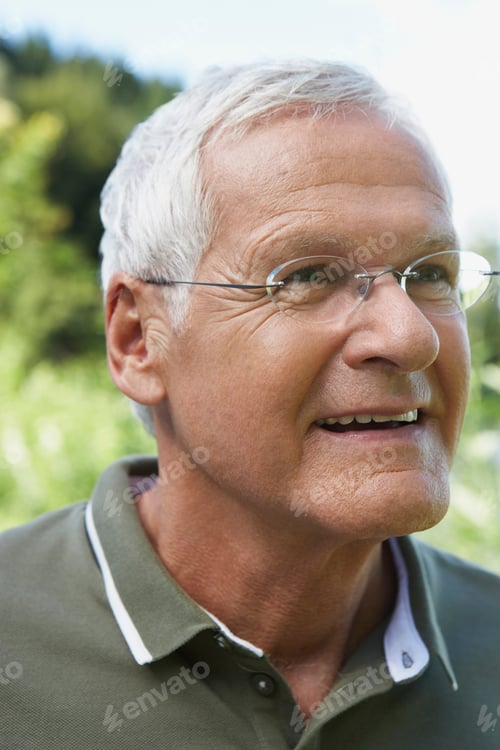 Preview: Senior man portrait