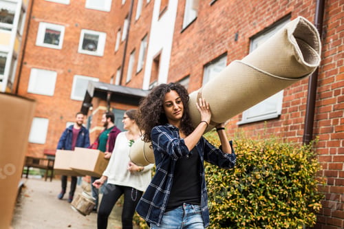 Preview: Group of friends moving house