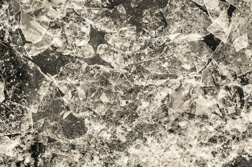 Preview: The Broken Ice Textured Surface Of The Frozen Water For Empty Abstract Backgrounds Of Beige Color