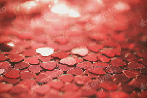 Preview: Hearts Vivid Background Image