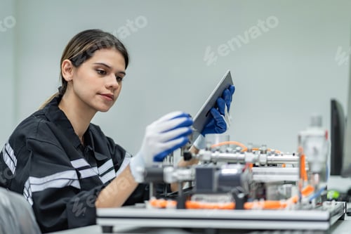 Preview: Team engineers practicing maintenance