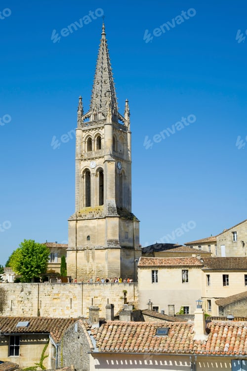 Preview: Church, Saint Emilion, Aquitaine, France