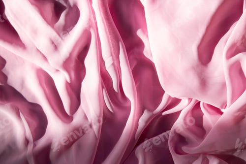 Preview: Sensual pink drapery pink satin for luxurious backdrops