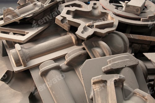 Preview: metal castings inside the factory