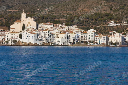 Preview: Picturesque mediterranean village of Cadaques. Costa Brava, Catalonia. Spain