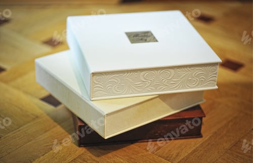 Preview: leather wedding photo book album