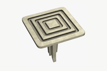 Preview: Heavy Duty Pedestrian Crossing Stud - Stainless Steel