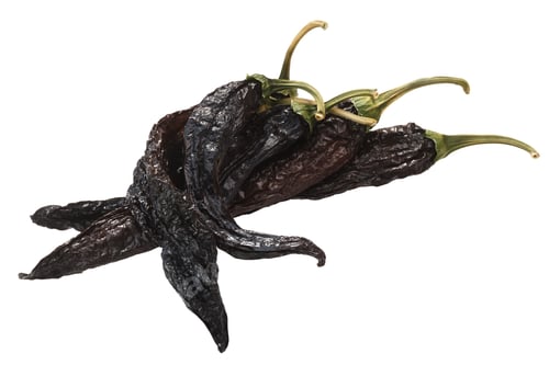 Preview: Pasilla chilaca dried peppers, paths