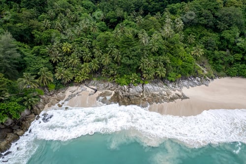 Preview: Tropical beach with blue sky Koh Kood or Koh Kut Thailand.