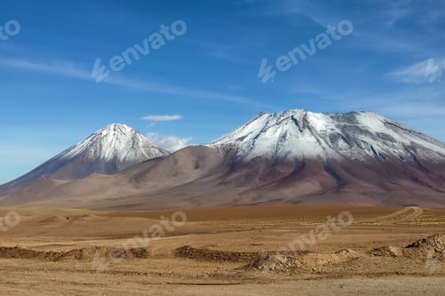 Preview: Views of Licancabur volcano near San Pedro de Atacama, Chile
