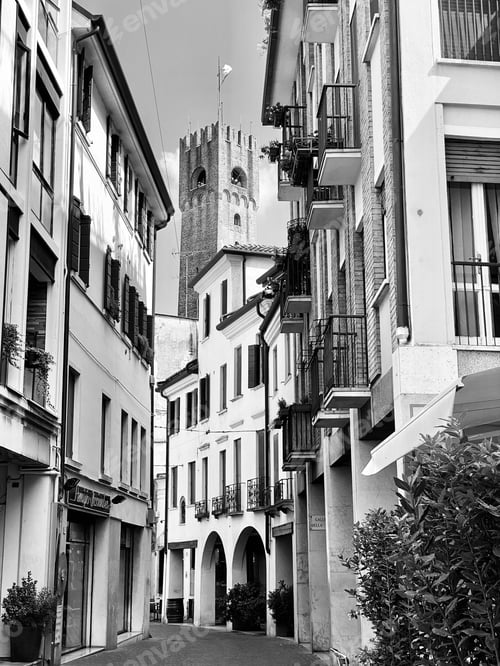 Preview: Old town, Treviso, Italy.