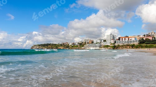 Preview: Stunning view of Bondi Beach on a sunny day, one of Australia’s most iconic beaches