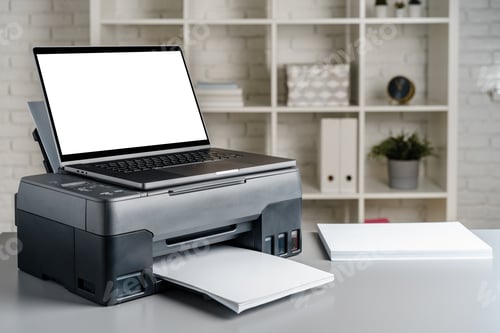 Preview: Photocopier machine for document printing in the office