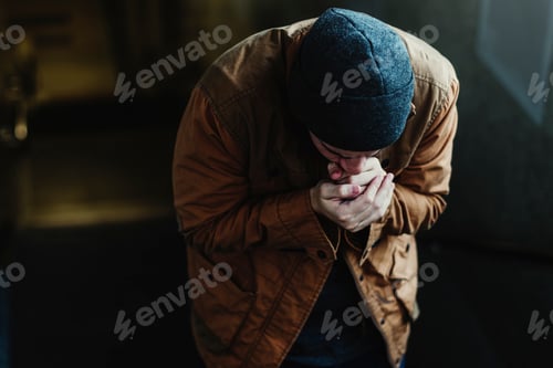 Preview: Homeless People Feeling Cold in Winter