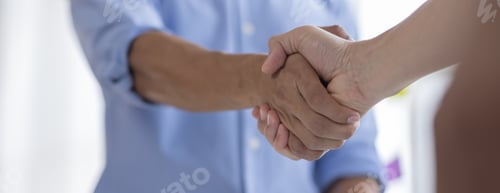 Preview: Businessman handshake for teamwork of business merger and acquisition,successful negotiate,hand shak