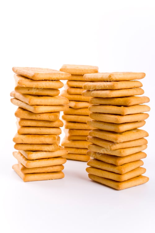 Preview: three stacks of cookie