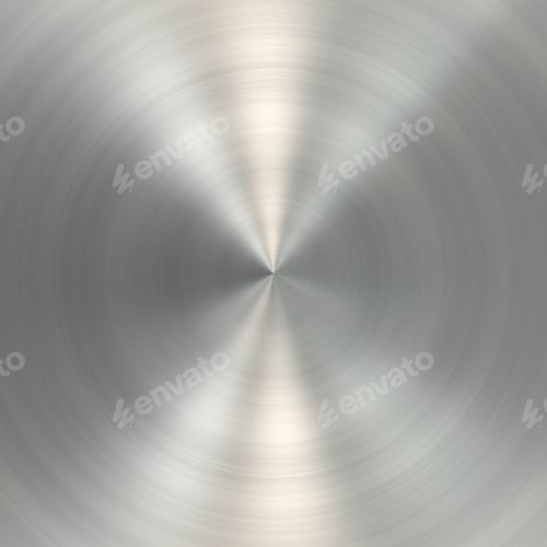 Preview: Circular metal brushed texture