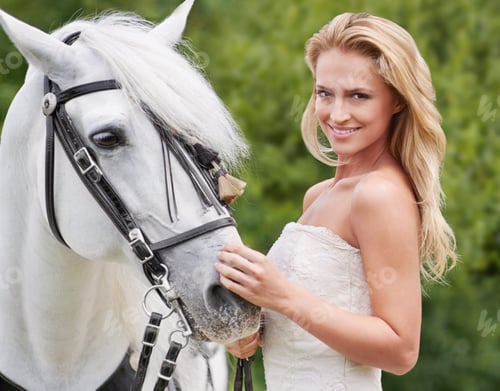 Preview: Her most trusted steed will spirit her to the aisle