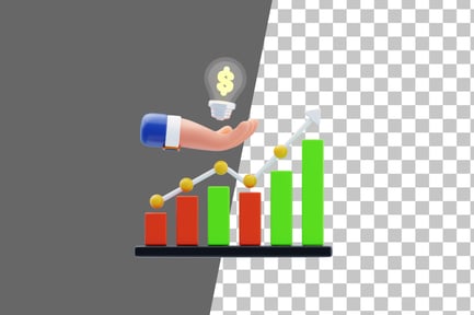 Preview: Demand Trends 3D Icon